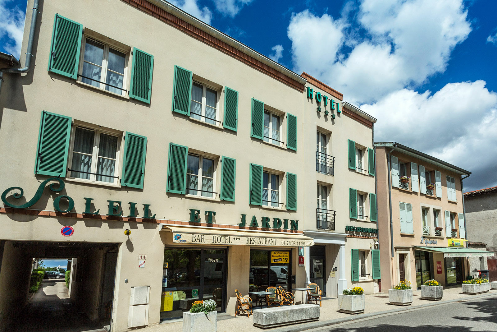 Soleil Et Jardin Hotel Solaize Ngoại thất bức ảnh